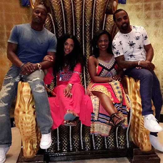 It's only right that Kandi and Rasheeda made time for their favorite guys for some well-deserved couples time.